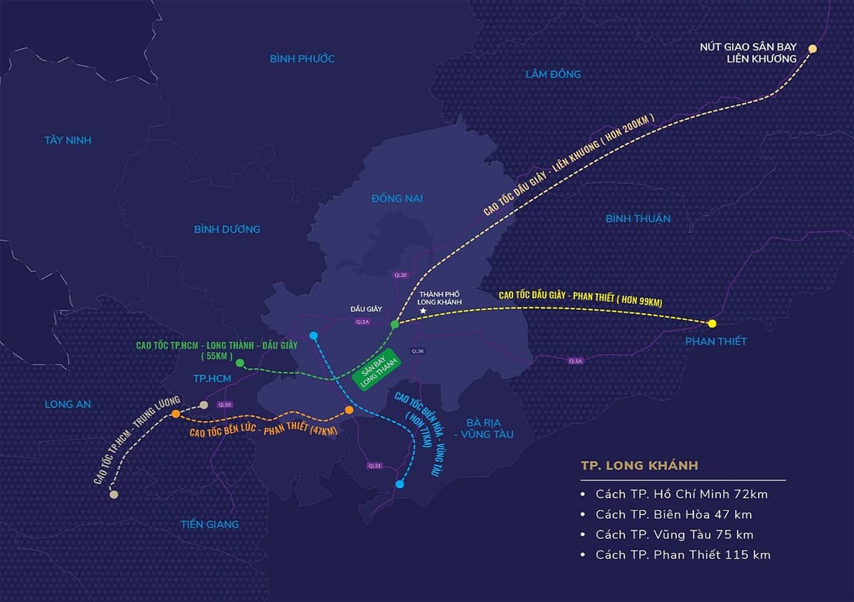 Kết nối vùng Dự án TNR Grand Long Khánh