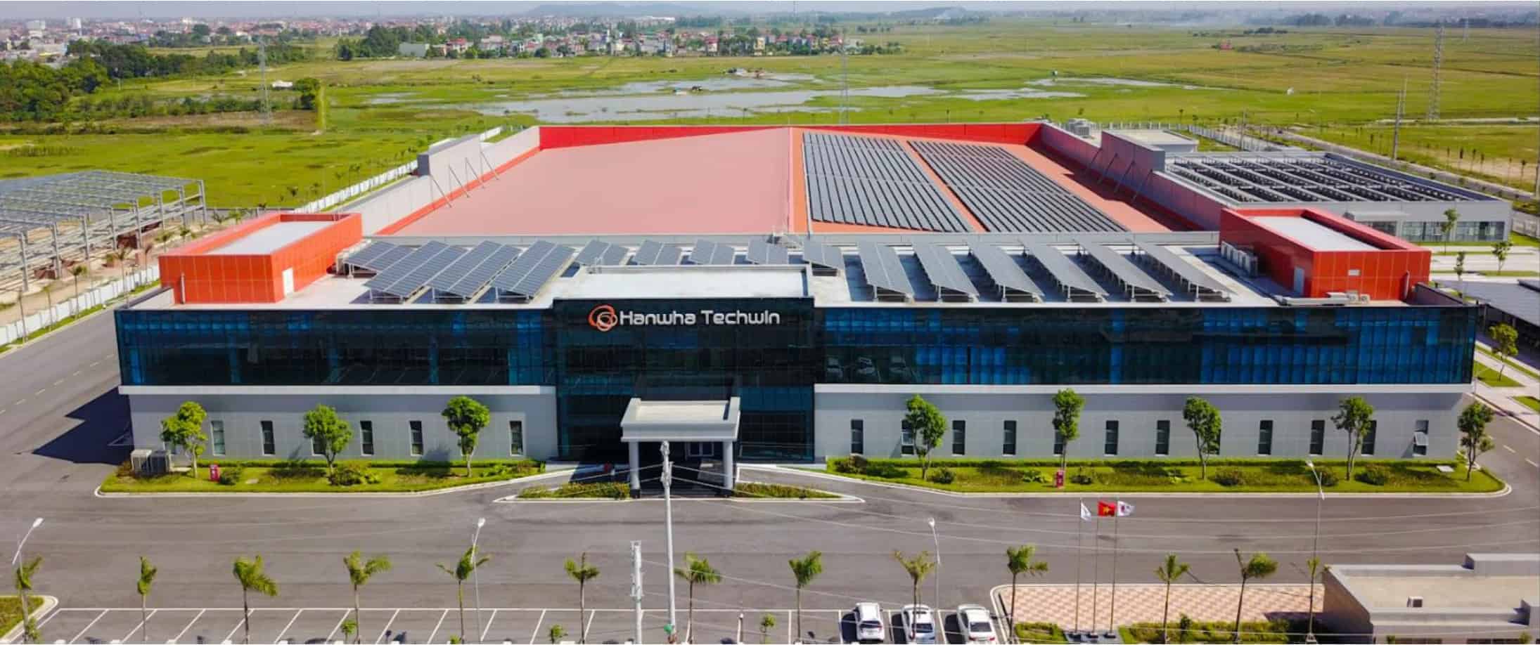 Nhà máy Hanwha Techwin tại Bắc Ninh có quy mô hơn 60ha